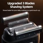 Electric Razor with 3D Floating Blades
