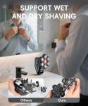 MALEGEBAZ 7D Electric Head Shaver for Men