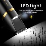 Men's Groin & Body Hair Trimmer with LED Light