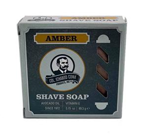 Col Conk Amber Shaving Soap Bar