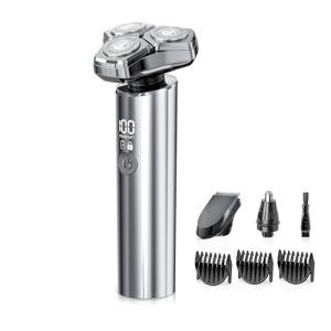 GLLAVA Men's Electric Razor - Fast, Waterproof, Travel-Friendly