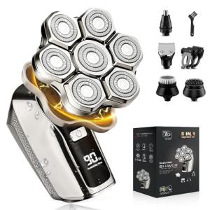 Maraiss 7D Bald Head Shaver & Grooming Kit
