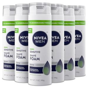 NIVEA MEN Sensitive Shave Foam with Vitamin E