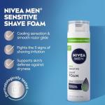NIVEA MEN Sensitive Shave Foam with Vitamin E