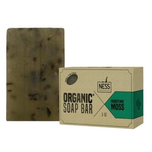 Ness Maritime Moss Soap Bar for Men