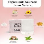 Kitsch Shaving Soap for Women - Hydrating Shave Butter & Shave Soap Bar - Nourishing Bar Soap for Smooth, Irritation-Free Shave – Paraben, Silicone & Sulfate-Free - Vegan, Made in USA - 4 oz