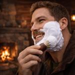 GENTS 97% All Natural Shave Soap Set for Men, Cedar & Pine, Sandalwood, Bay Rum, Pack of 3