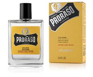 Proraso Wood & Spice Cologne, 3.4 Fl Oz