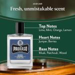 Proraso Azur Lime Men's Eau De Cologne 3.4 Oz