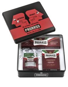 Proraso Men's Shaving Kit in Vintage Tin