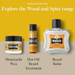 Proraso Hot Oil Beard Treatment Set, 0.6 Fl Oz
