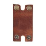 Genuine Leather Safety Razor Head Cover Case