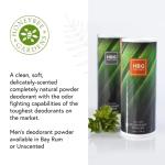 Honeybee Gardens Bay Rum Deodorant Powder for Men