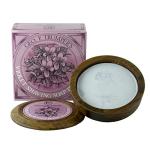 Geo F. Trumper Violet Hard Shaving Soap in Wooden Bowl