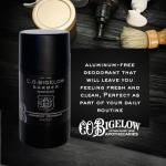 C.O. Bigelow Elixir Black Aluminum Free Deodorant for Men, Musk & Vanilla Scented Non Toxic Deodorant, Gel Stick Formula, 2.5oz
