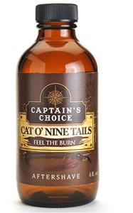 Captain's Choice, Cat O Nine Tails Bay Rum Aftershave, 4 Ounce
