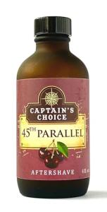 Captain's Choice 45th Parallel Cherry/Almond Scent Aftershave, 4 fl oz