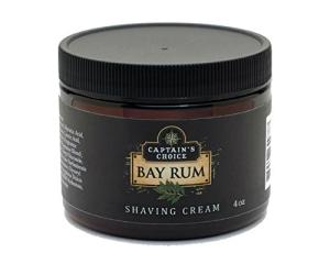 Captain's Choice Bay Rum Shaving Cream 4 Oz