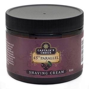 Captain's Choice 45th Parallel Shaving Cream 4 Oz