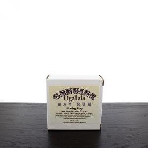 Two (2) Genuine Ogallala Bay Rum, Bay Rum & Sweet Orange Shaving Soap - Each Puck 4.5 oz