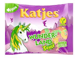 Katjes Wonderland Sour Vegan Candy 200g
