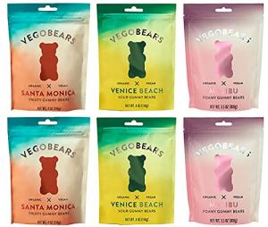 Candy People VegoBears Organic Vegan Gummy Bears Pack