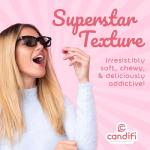 Candifi Superstars Vegan Gummy Fruit Stars 8 oz