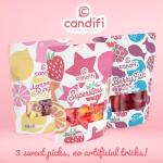 Candifi Superstars Vegan Gummy Fruit Stars 8 oz