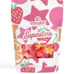 Candifi Superstars Vegan Gummy Fruit Stars 8 oz