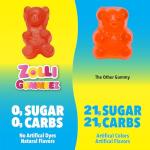 Zollipops Strawberry Gummies - Sugar-Free Vegan Treats