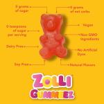 Zollipops Strawberry Gummies - Sugar-Free Vegan Treats