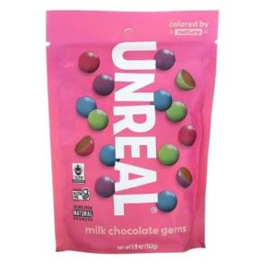 Unreal Vegan Chocolate Coated Candy, 6 oz