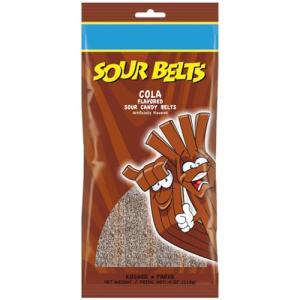 Snacktery Vegan Cola Sour Belts - 4 Ounce
