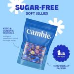 Cambie Vegan Sugar Free Fruit Gummies - 1 lb