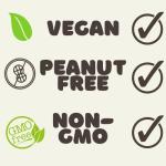 Needzo Jumbo Vegan Jelly Bean Gummy Candy