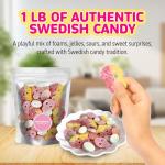 Swedish Vegan Sour Bubs Gummy Candy Mix