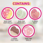 Swedish Vegan Sour Bubs Gummy Candy Mix