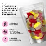 Bubs Vegan Swedish Candy Mix - 1 LB