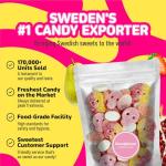 Swedish Vegan Sour Bubs Gummy Candy Mix