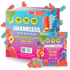Shameless Snacks Vegan Sweet & Sour Candy Pack