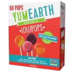 YumEarth Organic Vegan Lollipop Variety Pack 60ct