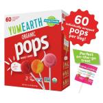 YumEarth Organic Vegan Lollipop Variety Pack 60ct