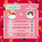YumEarth Organic Vegan Lollipop Variety Pack 60ct
