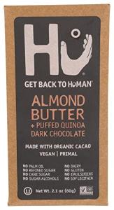 Hu Dark Chocolate Bar with Almond Butter & Quinoa