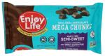 Enjoy Life Semi-Sweet Vegan Mega Chunks 9oz