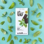 Theo Mint Dark Chocolate Bar - Vegan & Organic