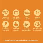 UNREAL Organic Dark Chocolate Peanut Nougat Bars