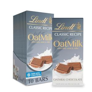Lindt Non-Dairy OatMilk Chocolate Bar 10-Pack