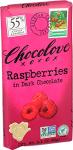 Chocolove Dark Chocolate Raspberry Bar 3.1 Oz