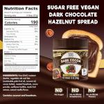 ChocZero Vegan Cocoa Hazelnut Spread - Keto Friendly